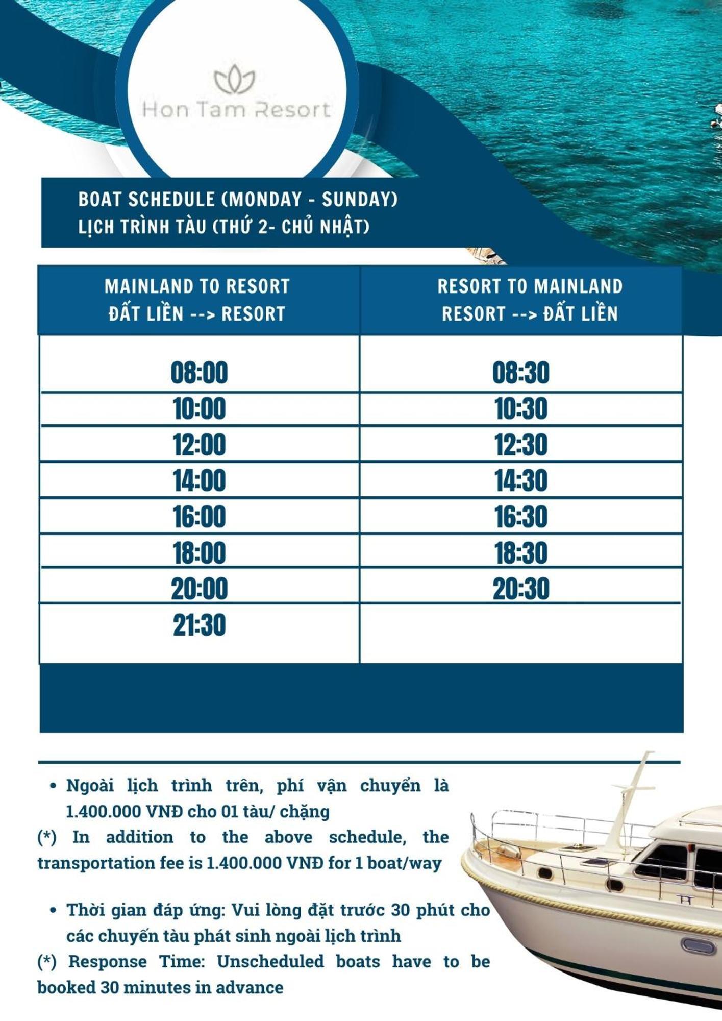 Hon Tam Resort Nha Trang Eksteriør bilde